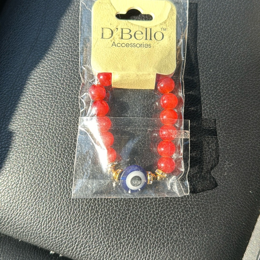 NOT FOR SALE.  BNWT Evil Eye Beaded Bracelet